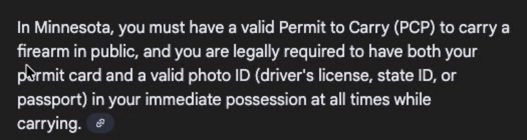 ClearedAsFiled's tweet image. He wasn’t carrying his photo ID or his carry permit. Therefore the firearm he was carrying was being done so illegally. 

Not that it makes a huge difference when you attack law-enforcement with a semi automatic weapon and a backup mag. That’s just a fucking dumb way to die.