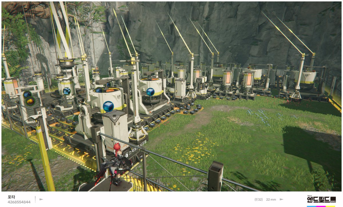 Water_gom's tweet image. 엔드필드 진짜 재밌네 청사진 직접 짜는건 머리나빠못하겠고 잘짜준거 공장 돌리기만 해도 기분 째지네 드디어 협곡 메인,협곡길 풀업해서 만들었다 너무좋다