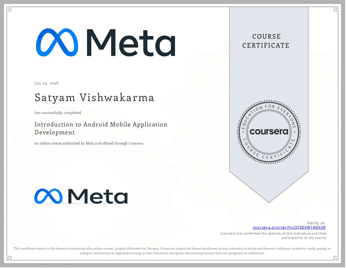 Satyam Vishwakarma tweet media