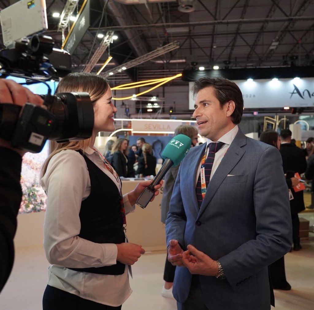 Os enseñaremos en FITUR 2026 una entrevista para PTV (@ptvandalucia) con nuestro CEO, ¿sobre qué nos hablará?