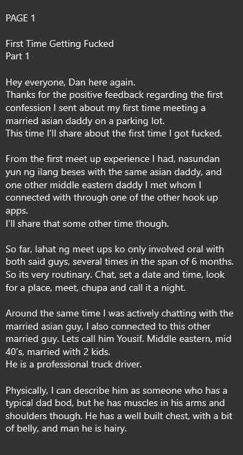AlterOfan83223's tweet photo. Very Passionate na Middle Eastern Married Guy na may 7 inches na TT ang next sa Listahan
Pages 1-3
Sender: Dan
#ConfessionOfanAlter792
#MarriedGuy #CheatingHusband #Foreigner https://t.co/ZAXUDFaZp3