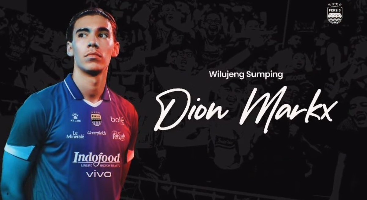✅ RESMI : Persib Bandung mendatangkan punggawa timnas U-23, Dion Markx (20/CB/🇮🇩) dari klub kasta kedua Liga Belanda, Top Oss. 🔵