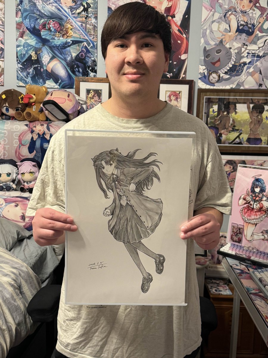 tana_taka_3rder's tweet image. From Japan to America 🇯🇵✈️🇺🇸

Commission Art arrived safely at his home

I draw a traditional style physical art piece for him and sent it to him

I need to meet more clients! Please commission me~☺️

※Bonus FF4 sketch✏️