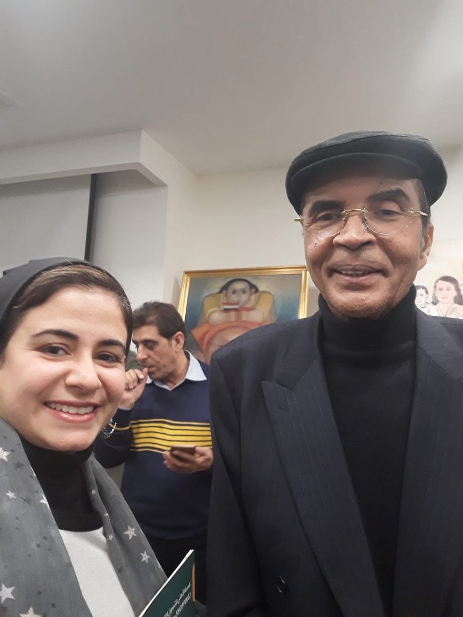daliaassem1's tweet photo. مع الروائي الكبير إبراهيم الكوني في ثالث لقاء لنا من ذكريات معرض القاهرة الدولي للكتاب https://t.co/z81u4cl7rO