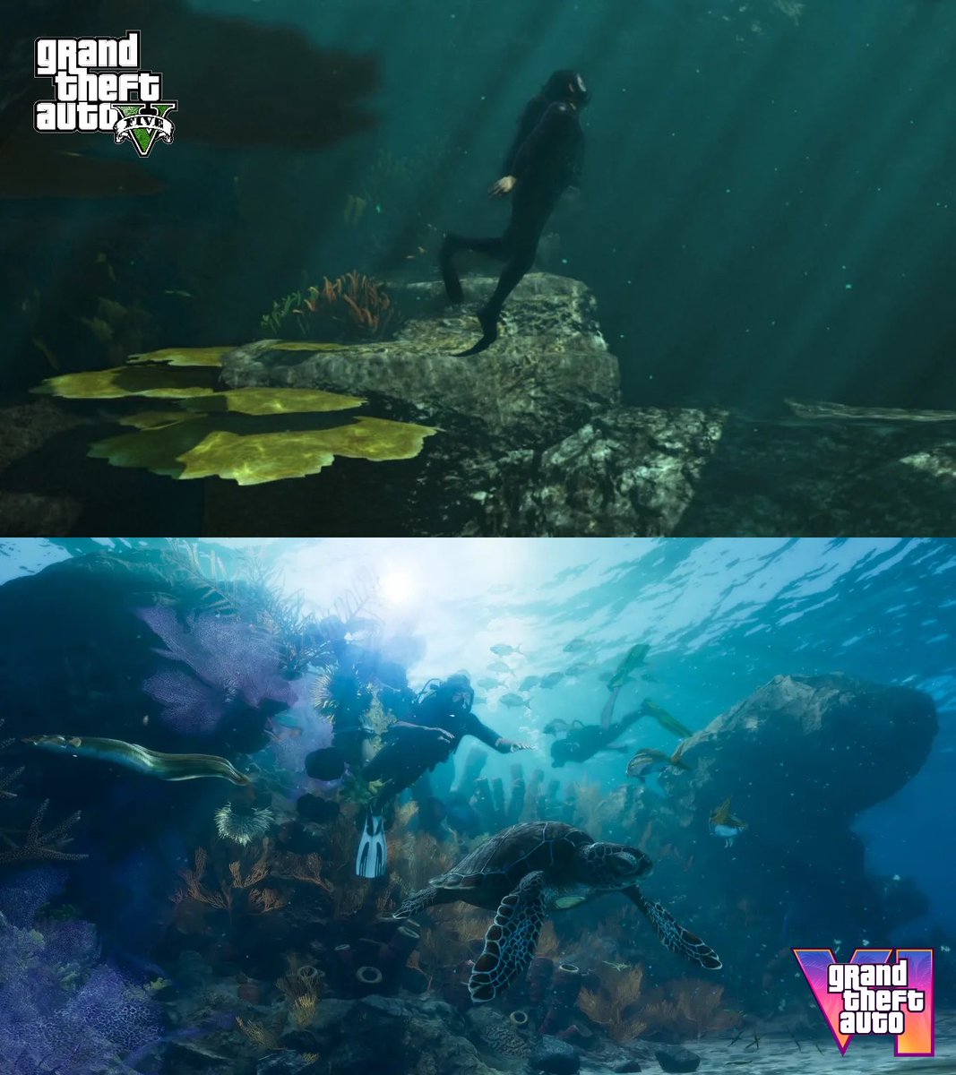 GTA 5 vs GTA 6! 🤿
