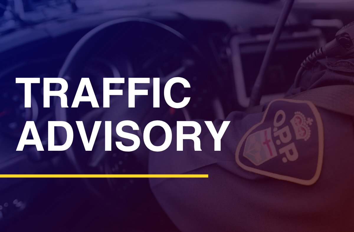 OPP_GTATraffic's tweet photo. LANE REDUCTION: #Hwy401 WB express at Weston Rd in #NorthYork is blocked in three center lanes for a jackknifed tractor-trailer. Motorists are bypassing using the far right and far left lane. Please slow down and drive with caution as you approach this area. ^pia #TorontoOPP https://t.co/FIB7ReY6h9