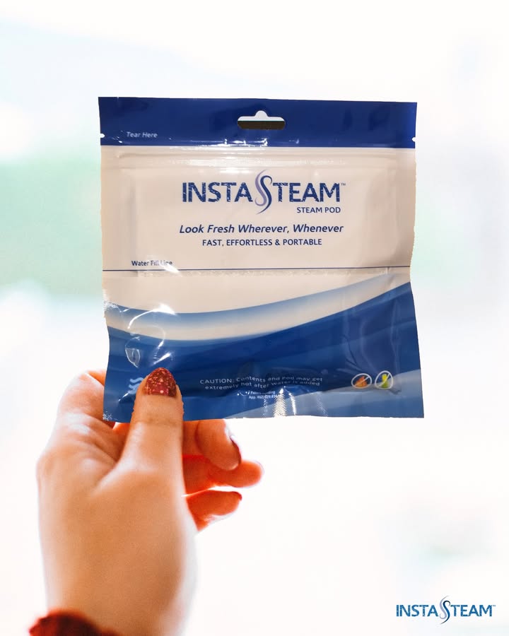 InstaSteam's tweet image. Small Pod, Big Power 🔥
It may be compact, but it means business. InstaSteam powers through wrinkles wherever you are.

Shop now: instasteampod.com

#CompactConvenience #SteamAnywhere #TravelGear