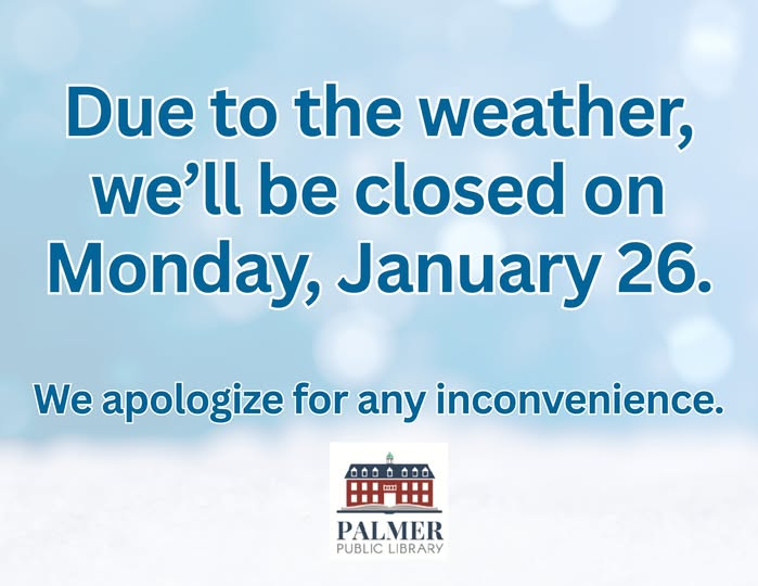Palmer Public Library tweet media