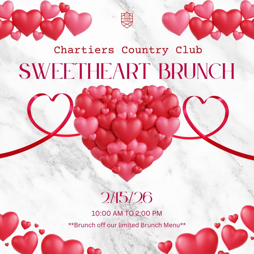 chartierscc's tweet image. 💗🥂 Sweetheart Brunch 🥂💗

Celebrate love with us at our Sweetheart Brunch—the perfect way to enjoy a relaxing and delicious day together. 💕

Please note: Service will be offered from our limited brunch menu for this special event.