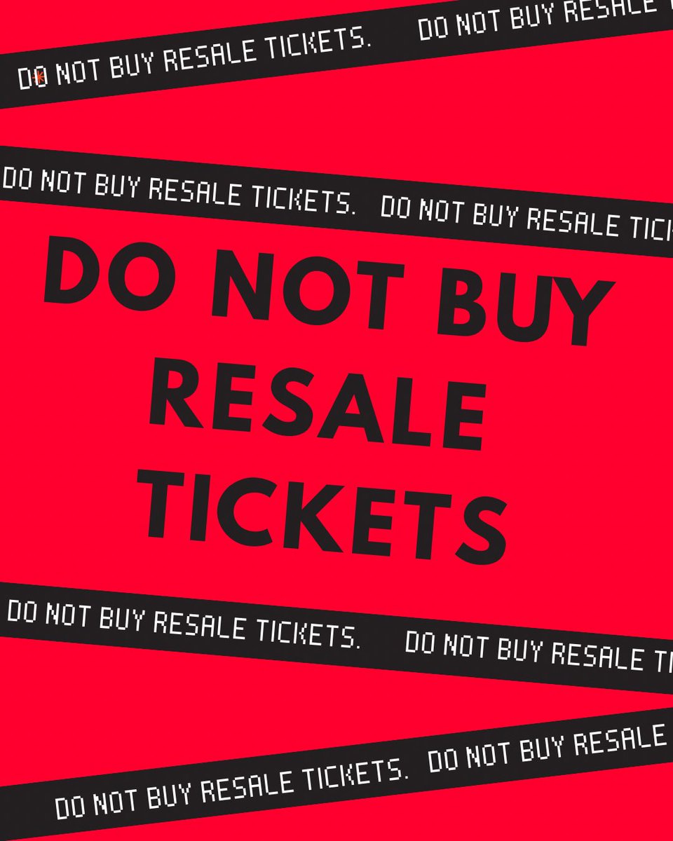 ARMY:🍀
We understand the desperation and the desire to see BTS, but it’s time to be responsible: DO NOT buy resale tickets.

Every ticket purchased at inflated prices empowers resellers and keeps an abusive practice alive, one that will continue to harm the entire community at