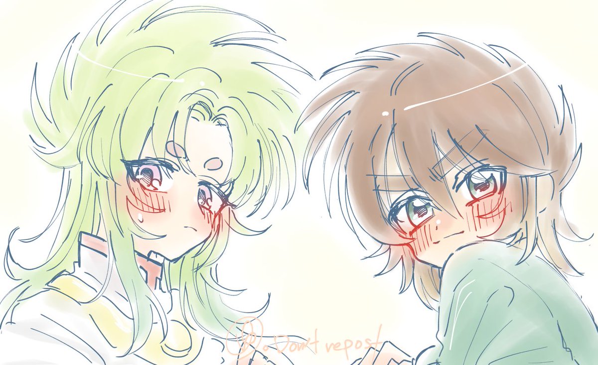 赤面...するのかな...🐏🐯