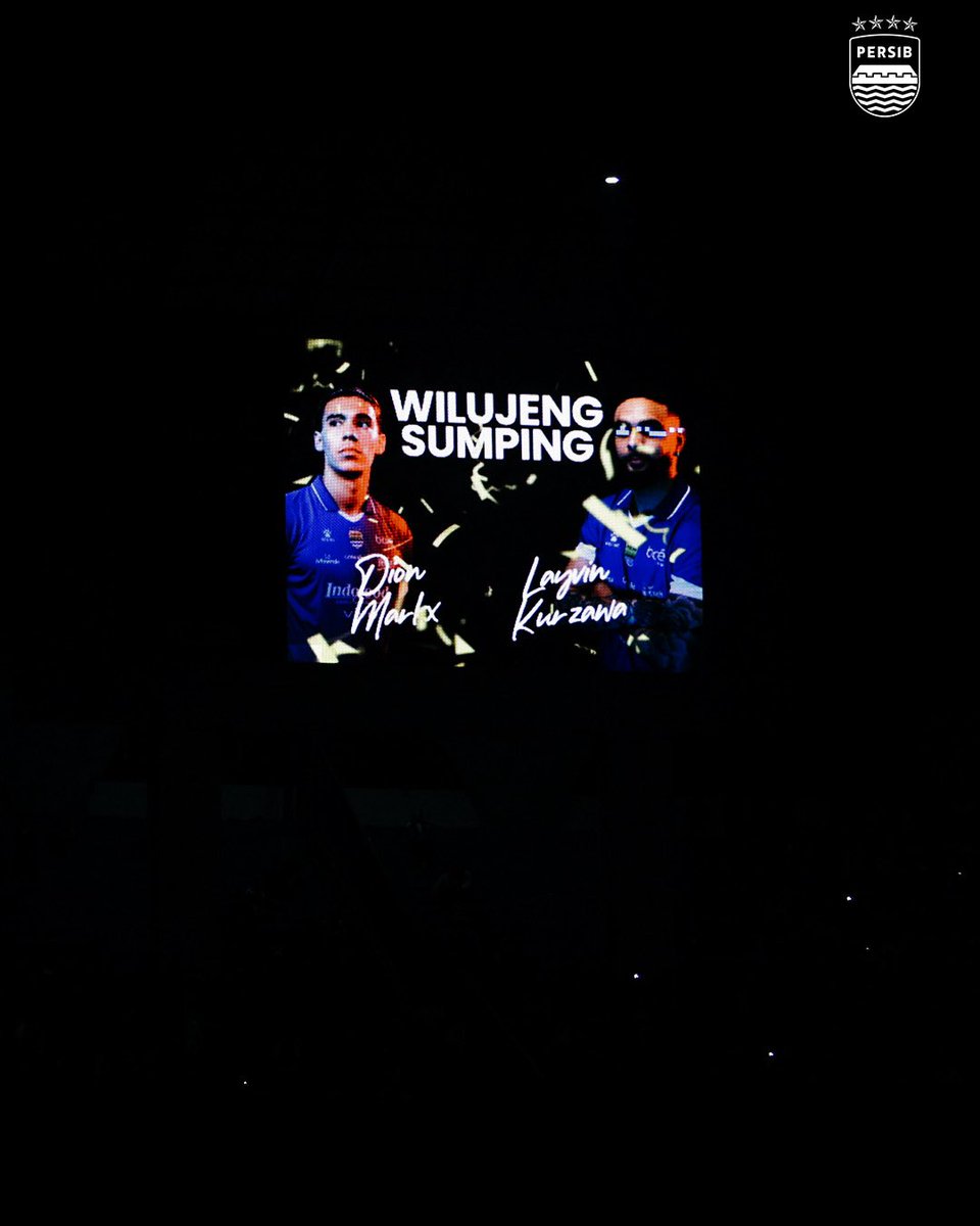 persib's tweet photo. Amunisi baru #PERSIB dimumkan malam ini di GBLA 💙

Wilujeng sumping Layvin Kurzawa &amp; Dion Markx 🤝

#WeArePERSIB https://t.co/P5wewewbWI