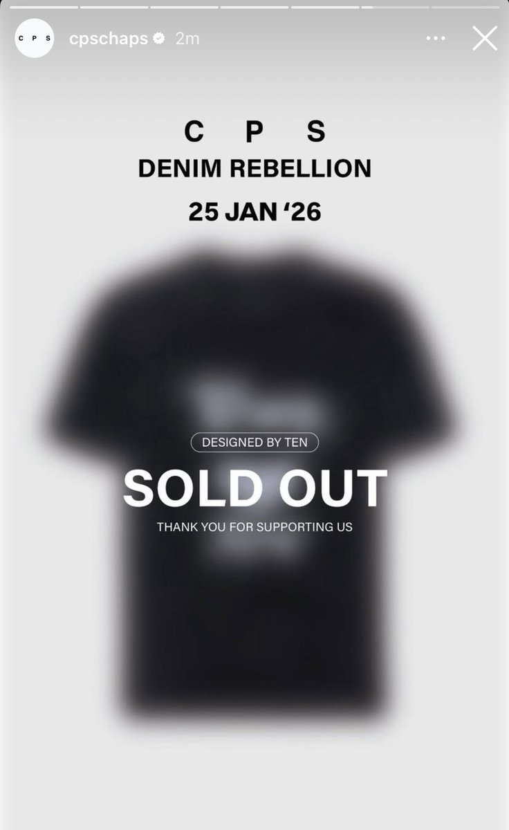 Fz_Fang's tweet photo. โอเง CPS ประกาศ SOLD OUT เสื้อ Designed By TEN ละ 😭😭😭😭😭😭😭😭😭😭😭😭😭😭😭😭

#CPSxTEN https://t.co/OIpHfe5Ro8