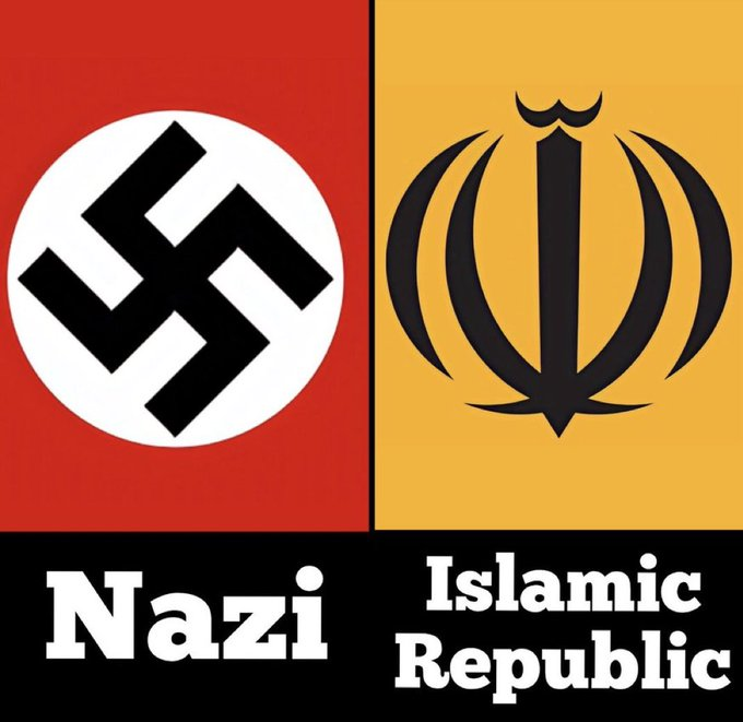 LadiKhanom's tweet photo. -By massacring more than 35,000 people in the span of 48 hours, the Islamic Republic surpassed the Nazis’ record, who murdered 33,000 Jews in 48 hours at Babi Yar.
-En massacrant plus de 35 000 personnes en l’espace de 48 heures, la République islamique a battu le record des nazis, qui avaient assassiné 33 000 Juifs en 48 heures à Babi Yar.
جمهوری اسلامی با قتل عام بیش از ۳۵ هزار نفر در عرض ۴۸ ساعت، رکورد نازی ها را که در در عرض ۴۸ ساعت در بابی یار ۳۳ هزار یهودی را به قتل رسانده بودند، شکست.
#IRGCTerrorist 
#IranMassacre 
#IranRevoIution2026 
#WomanLifeFreedom