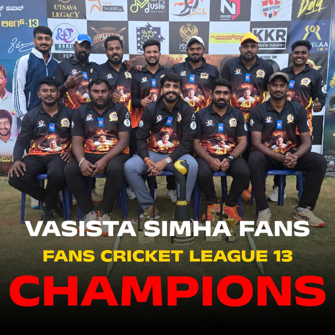 Fans Cricket league tweet media
