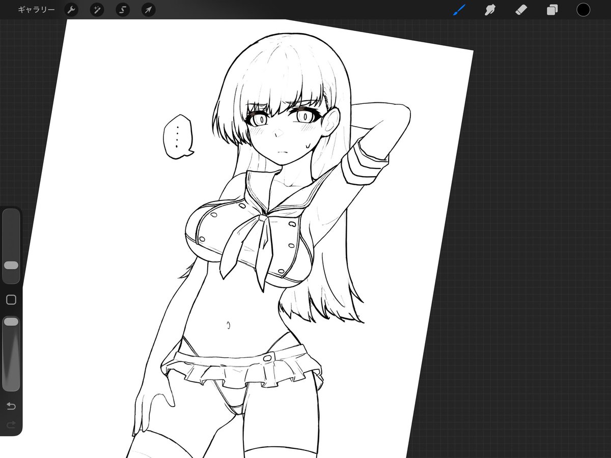 島風服ってこんなんだったよね…? 