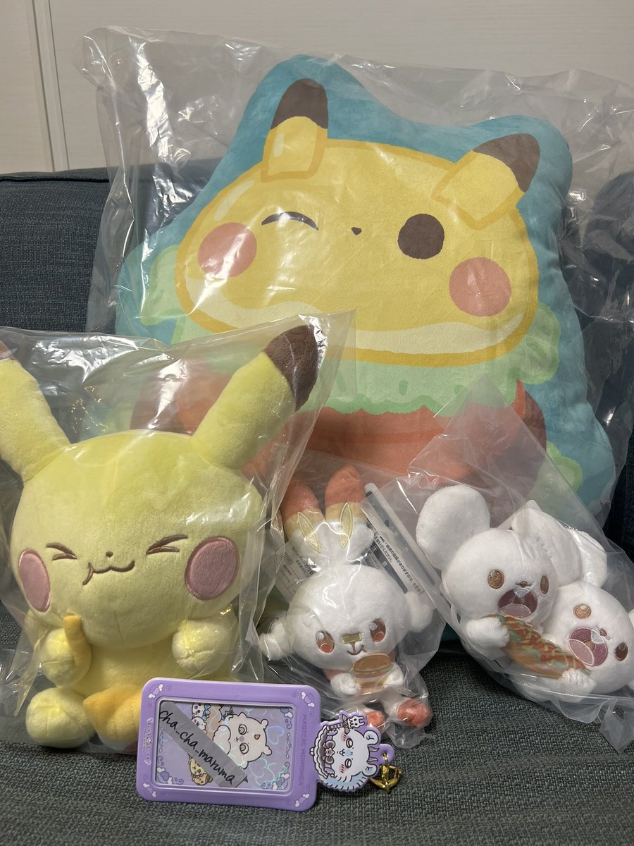 ポケピース 一番くじ 譲渡・交換 譲▶︎B賞ピカチュウ/D賞クッション/F