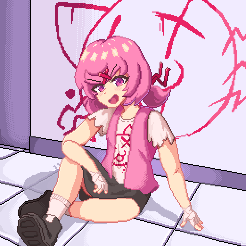 Natsuki D-side is out 🐱
#DDLC