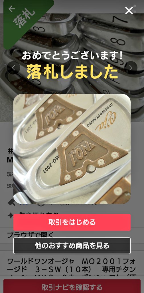 ワールドワン オージャ O'ja MO-2001 FORGED アイアン10本set