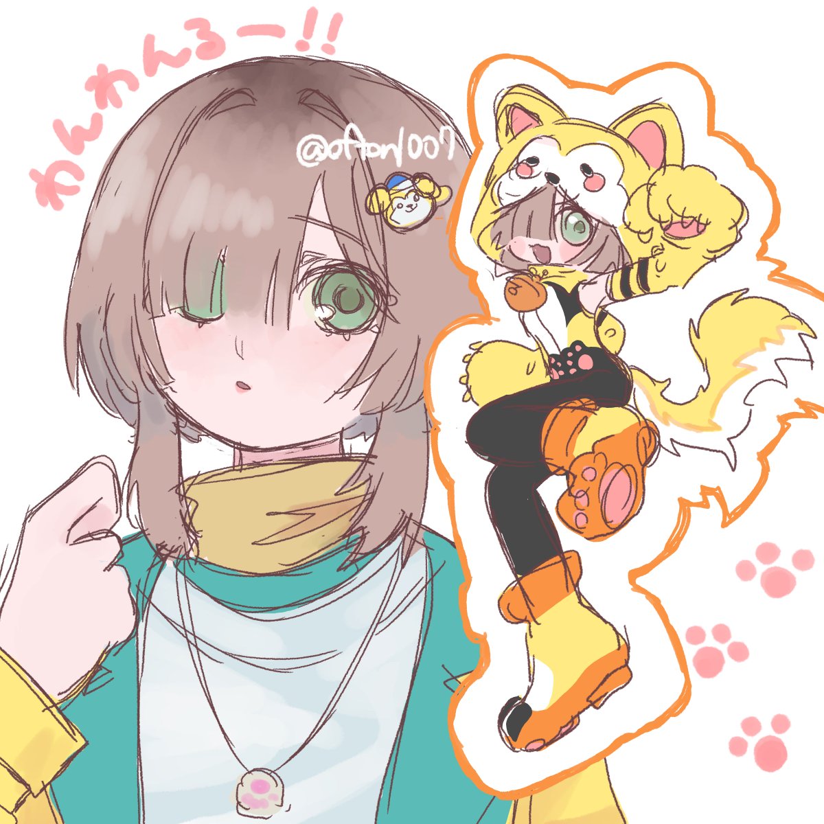 かわいい～！！💛 
#P5X_art