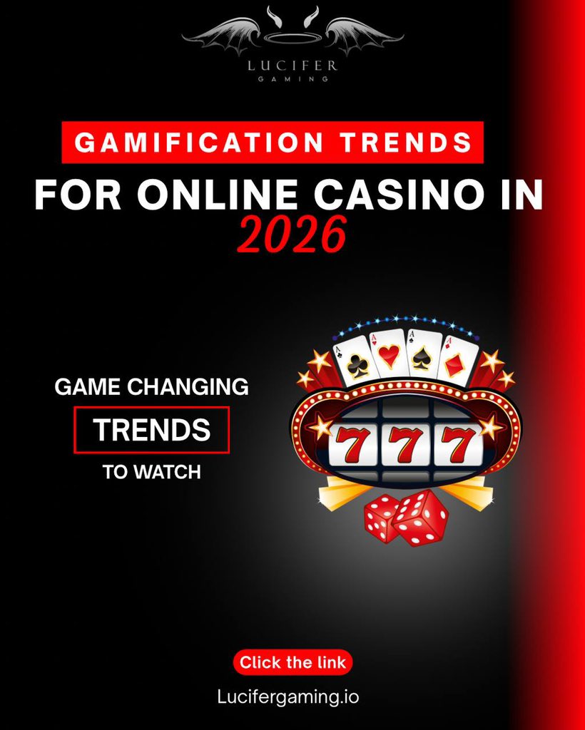 LucifeGaming_io's tweet image. Gamification is redefining online casinos in 2026 🎮🎰
From missions and challenges to loyalty levels and real-time rewards, gamification is turning gameplay into an immersive experience that keeps players engaged longer. 
👉Lucifergaming.io

#iGaming2026   #LuciferGaming