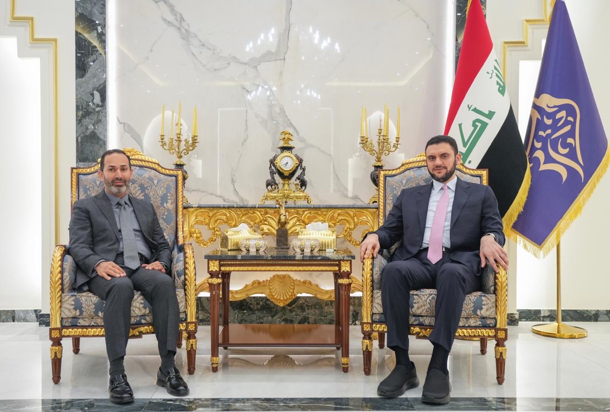 Salkhanjar's tweet photo. استقبلنا سعادة سفير المملكة الأردنية الهاشمية لدى العراق السيد ماهر الطراونة، وبحثنا سبل تعزيز العلاقات الثنائية بين العراق والمملكة، إضافةً إلى مناقشة تطورات الأوضاع في العراق والمنطقة، بما يخدم المصالح المتبادلة ويعزز الاستقرار الإقليمي. https://t.co/IiufrSWKMP