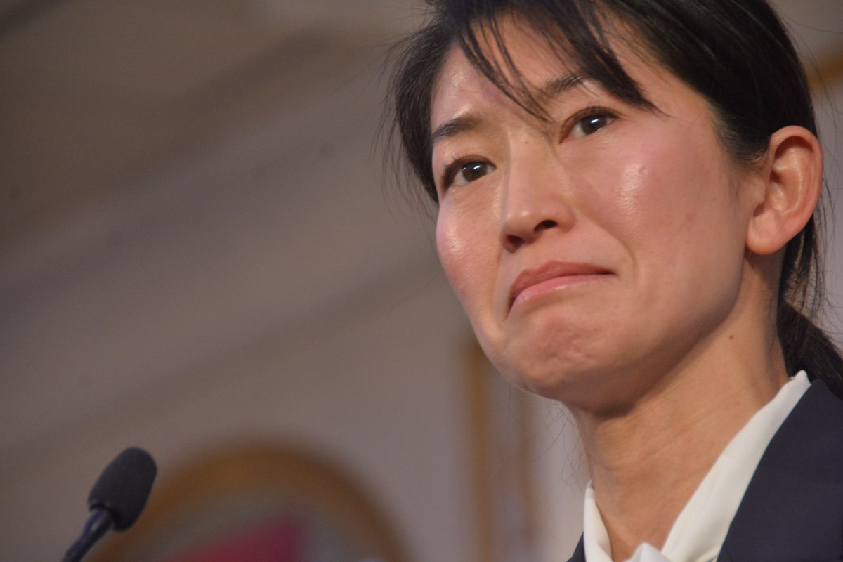 jiminmiyagisein's tweet photo. 自民党宮城県連支部長幹事長会議にて。
もりした千里（@ChiiChiiiii ）宮城4区支部長の決意表明。熱い想いが涙となり溢れました。

#もりした千里　#森下千里　#宮城4区
@takaichi_sanae 
#高市早苗  #自民党 https://t.co/fWcSQHcQDP
