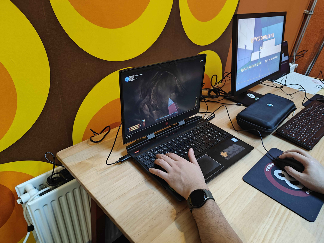 Got some great positive feedback from showcasing our game today at a small indie showcase in the Netherlands!

People were really enjoying it and we can't wait to show our demo to you.