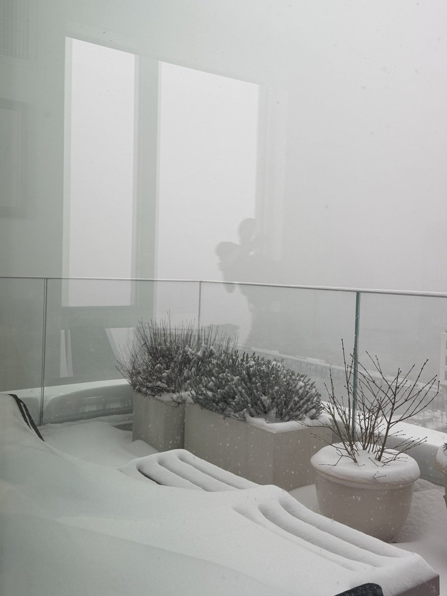 Maitech_'s tweet image. Tormenta de nieve en Nueva York.
Afuera hacen -16 grados y se espera que siga nevando todo el día.