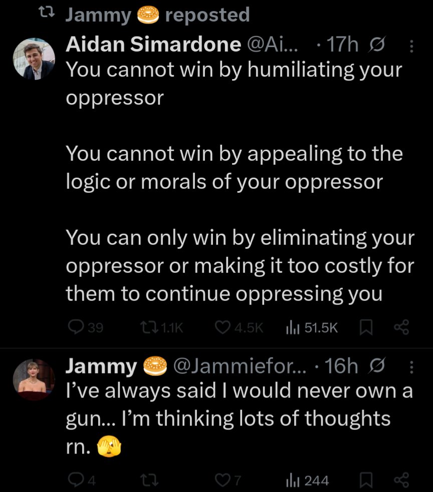 So ice aren't also innocent little beans? What's the difference I wonder jammieforjames