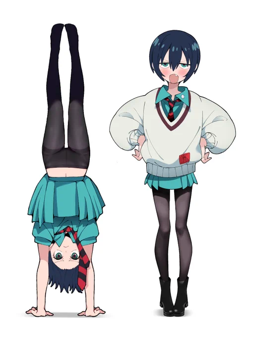 地毛&amp;タイツなマチュ