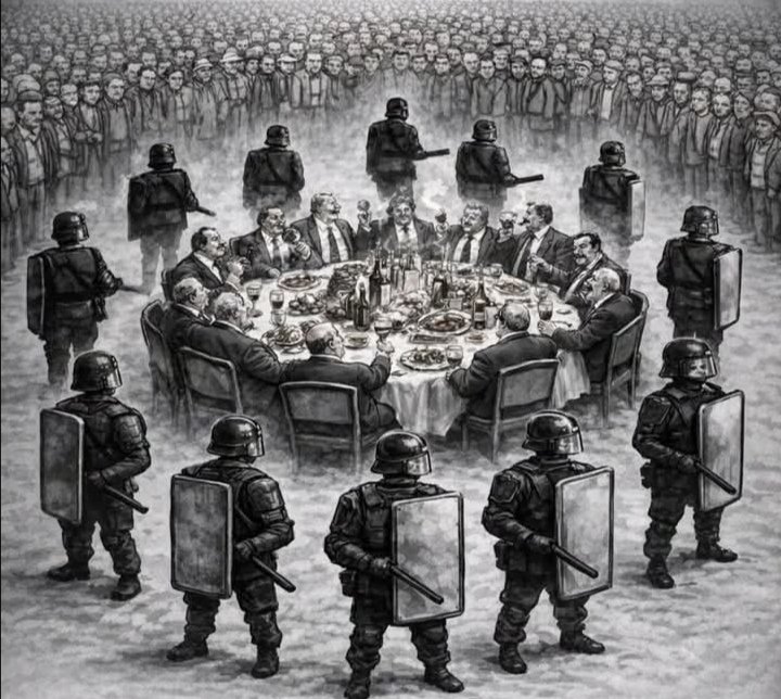 Dünyada iki çeşit hırsız vardır:
Polis tarafından yakalanan küçük hırsızlar ve polis tarafından korunan büyük hırsızlar. - Bertolt Brecht