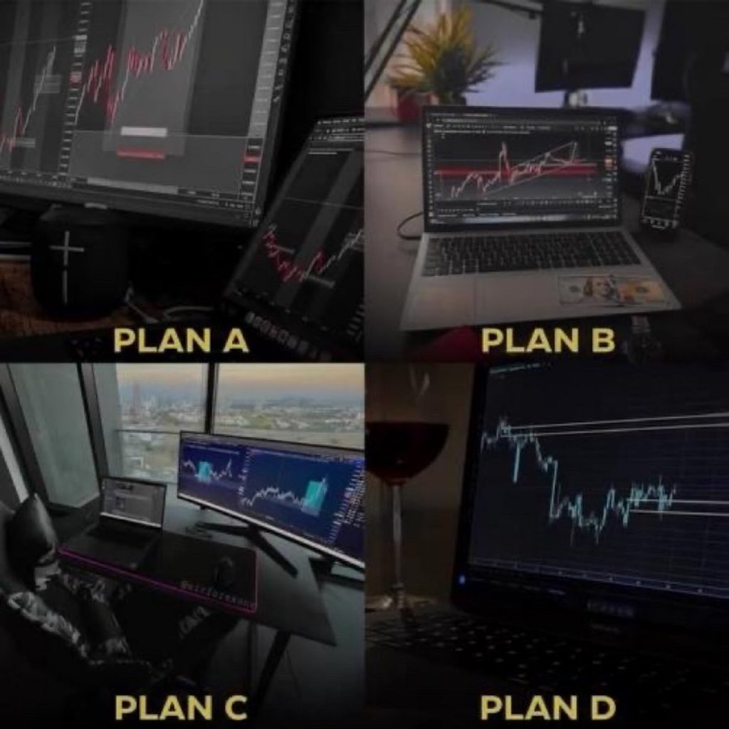 what will you do if trading doesn't work out?

me: