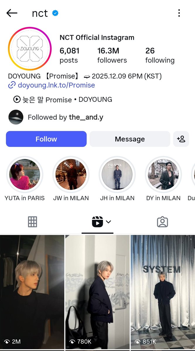 pjstronomy's tweet image. 'JS in PARIS' highlight on ig when @NCTsmtown