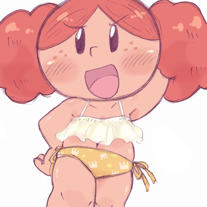 🏷くそ寒いので水着を貼る、春⛱
かわいく大胆になっちゃうところや おけけはみだしちゃうとことか、とてもグッとくる水着…良い…✨ 