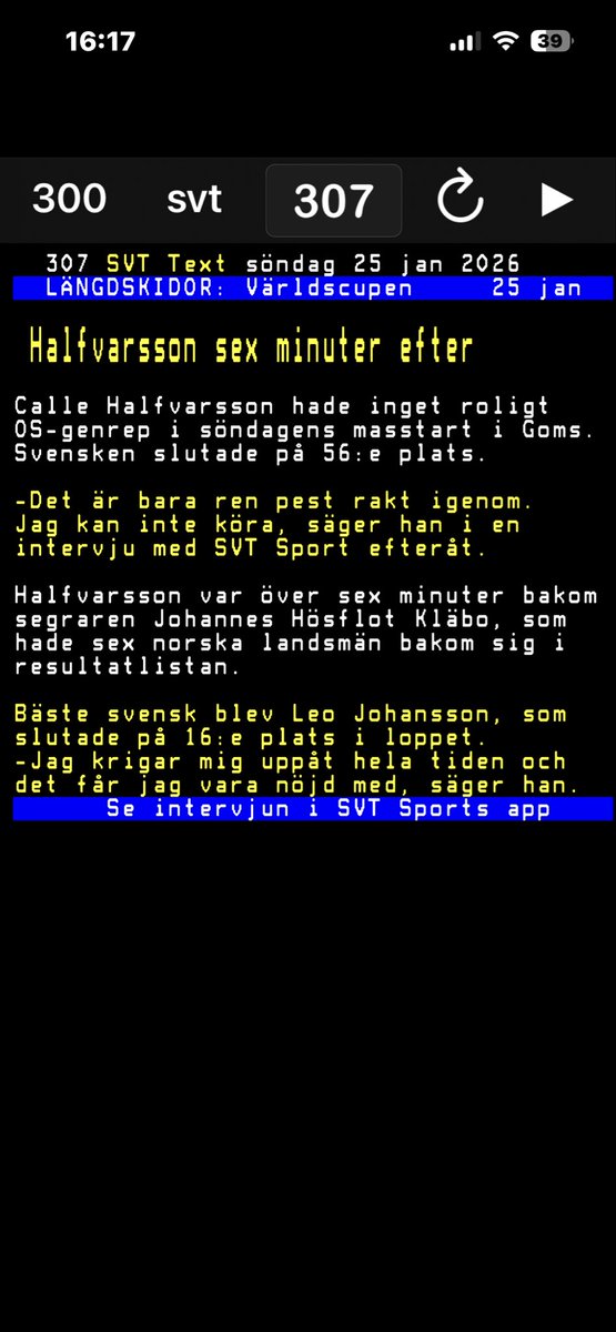 Absolut ska han till OS 😂😂😂helt sjukt