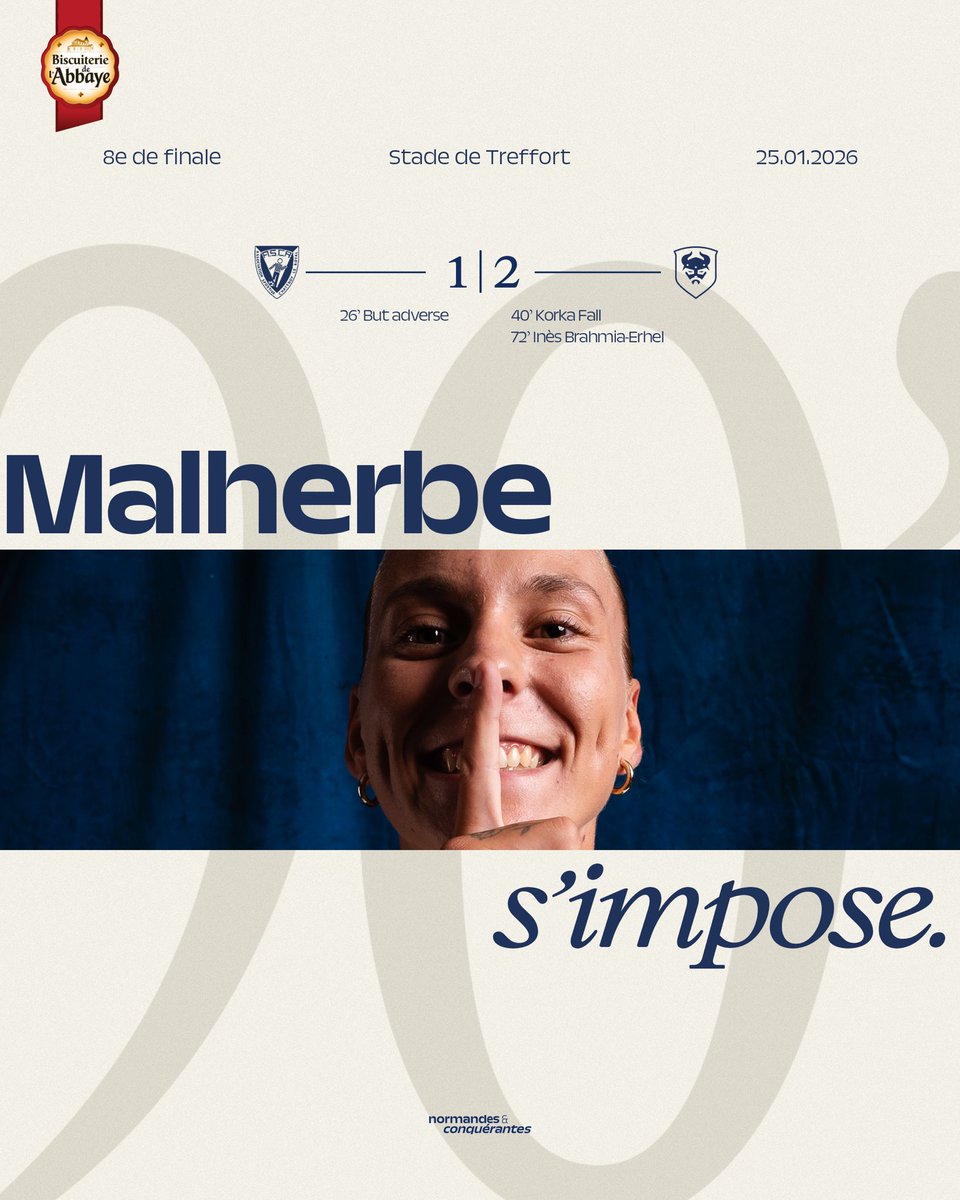 ⏹️ LA VICTOIREEEEE

Direction les quarts de finale de la Coupe de France Féminine 🔥🔥🔥

#SMCaen #TeamSMC