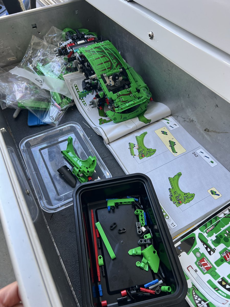 Lego status: step 242