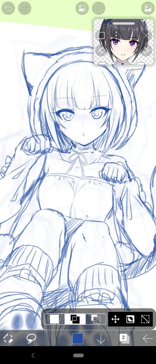 【wip】まねきねこ千夜ちゃん～🐱 