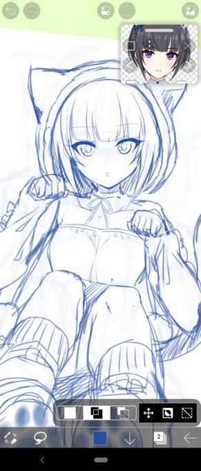 【wip】まねきねこ千夜ちゃん～🐱 
