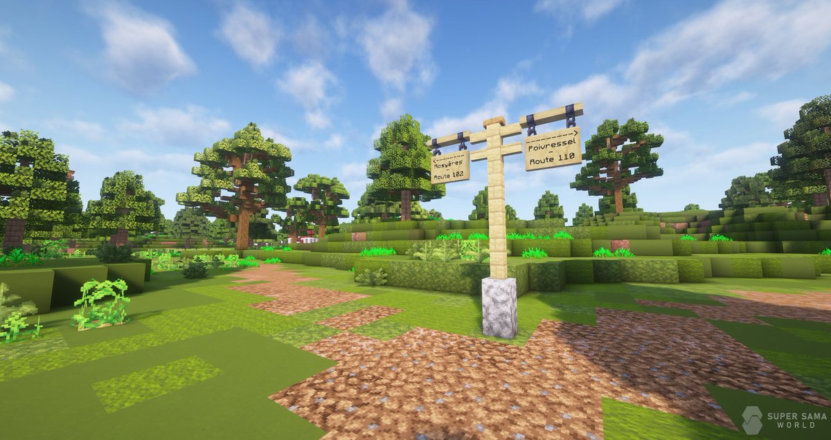 Un nouveau projet débute, le projet #Hoenn , le but sera de faire la région de Hoenn (Pokémon 3ᵉ génération), en respectant l’ambiance, la géographie et l’identité visuelle du jeu original. 

#Minecraft #Minecraftbuilds #MinecraftServer #SSW #supersamaworld #Pokemon #Nintendo