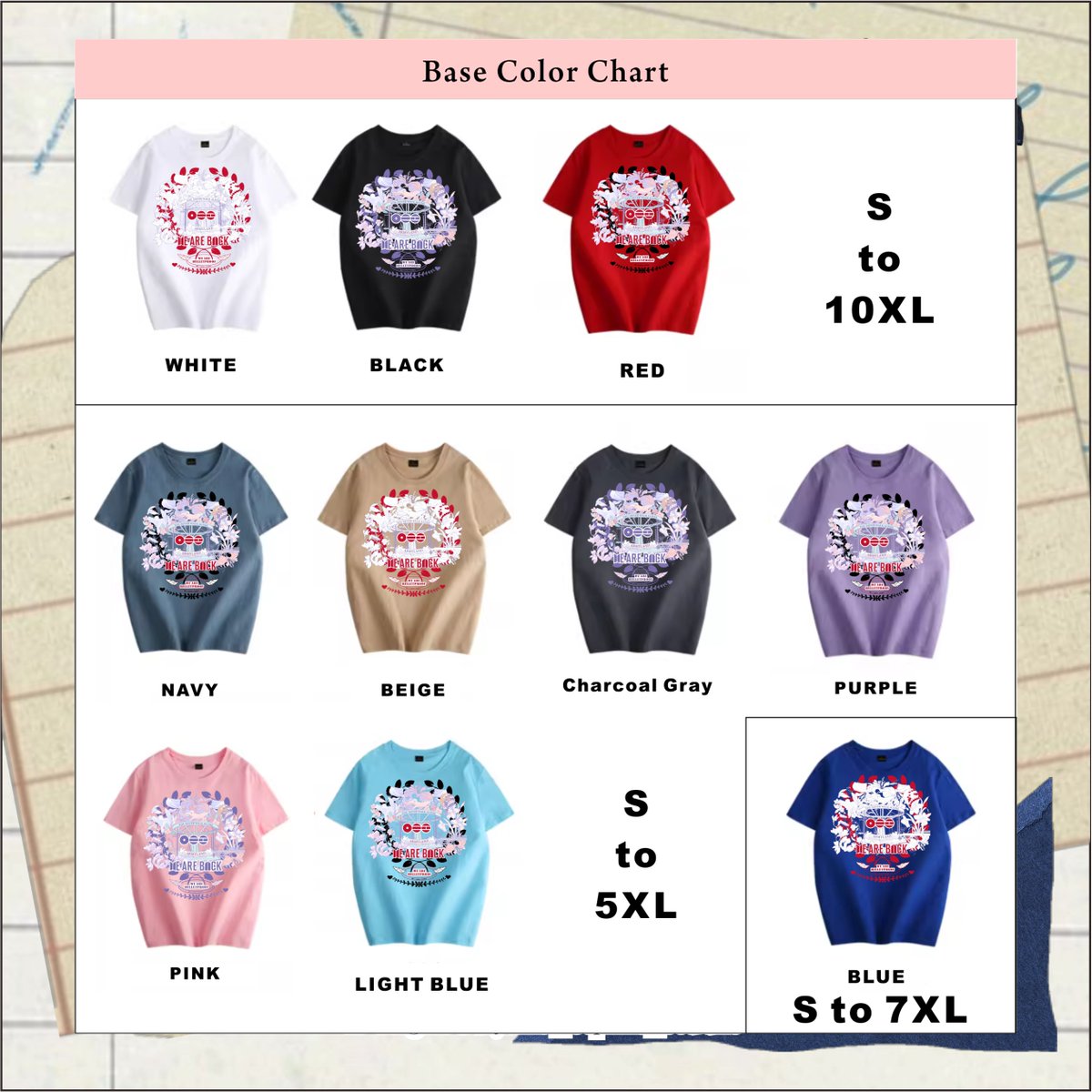 Are you ready for the tour? 🎤
ARMYLAND T-Shirt — 10 colors, 10 sizes, 3 designs. Which one’s yours?