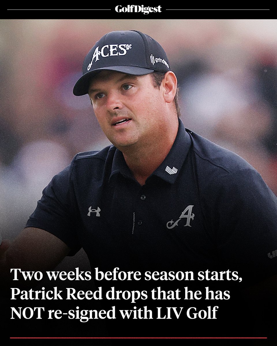 After his Dubai Desert Classic victory, Patrick Reed revealed he has not yet re-signed with LIV Golf just weeks out from its 2026 season opener.

Read more: glfdig.st/95Yi50Y3mT6