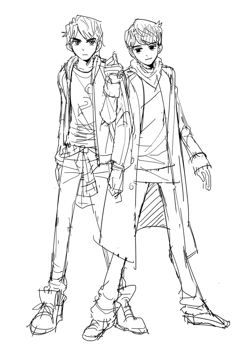 오랜만에 용토끼 ~~~
마음의 고향에 온 기분입니다...
비하인드: 처음에는 전신 따로따로 그리던 거였는데 프레임 너무 어색하고 불안정하길래 냅다 팔짱끼웠더니 안정감생김 어쩔수없네요 정말