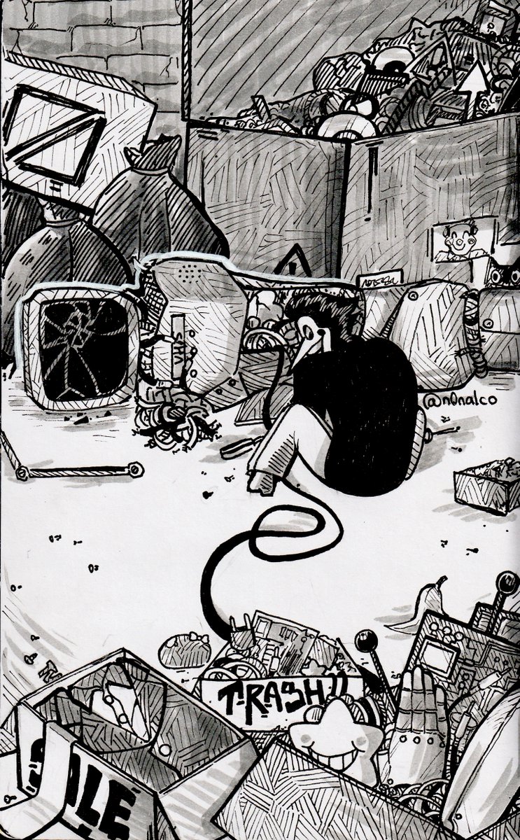 trash and garbage 
#deltarune #spamton #tenna #spamtenna