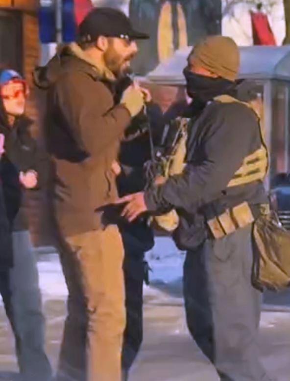 This "nurse" carrying a loaded handgun would be at home with his cats today had he followed the lawful orders of that federal law enforcement officer yesterday.