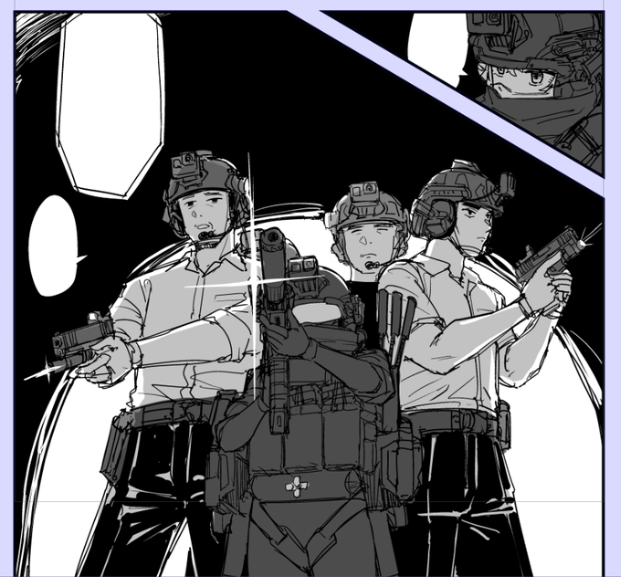 これくらいの描き込みを基準にしたい 