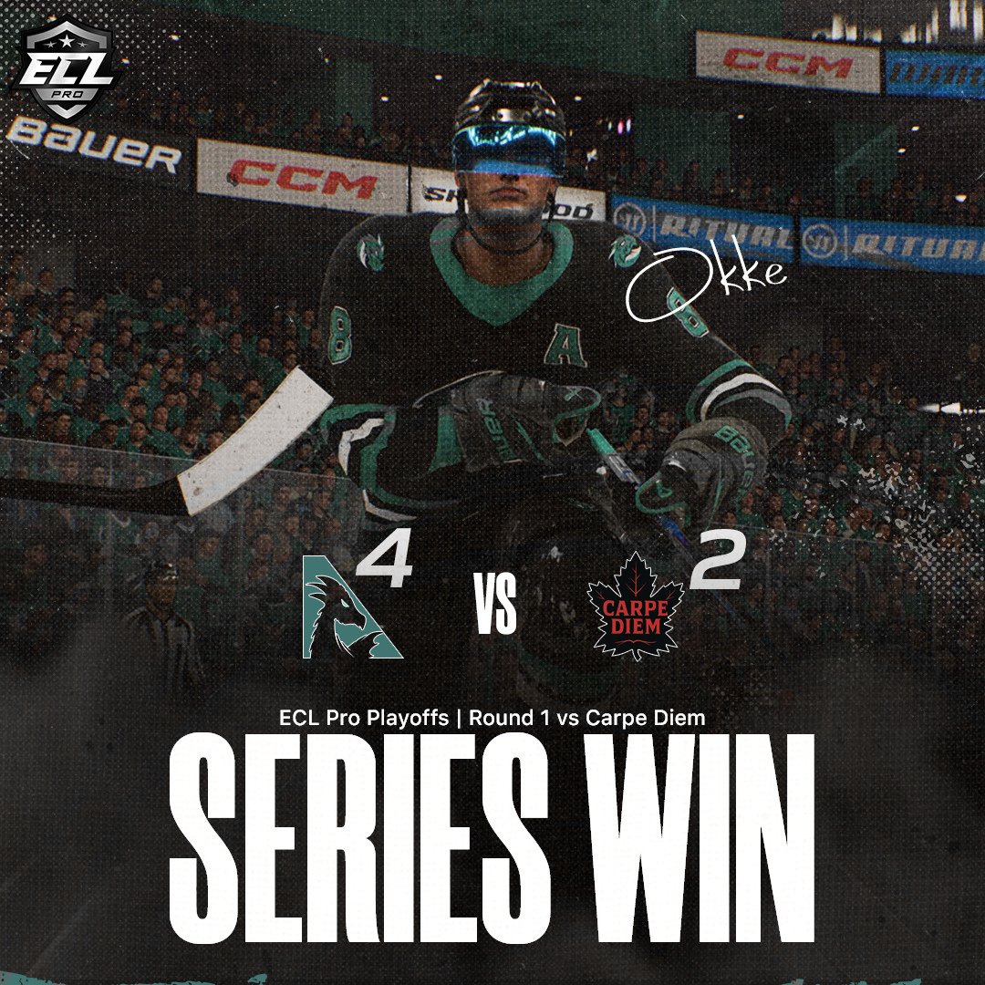 🌟WE ADVANCE TO TOP 8🌟

GGs to <a href="/CarpeDiemEASHL/">CarpeDiemEASHL</a>
🤝Handshakes all around🤝

#A4G🐉 #NHL26🏒 #Esports🎮
#ECL26Winter❄️ #EHockey🥅