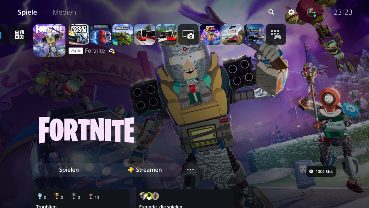 Die 1000 Spielstunden in #Fortnite auf der PS5 🔥
