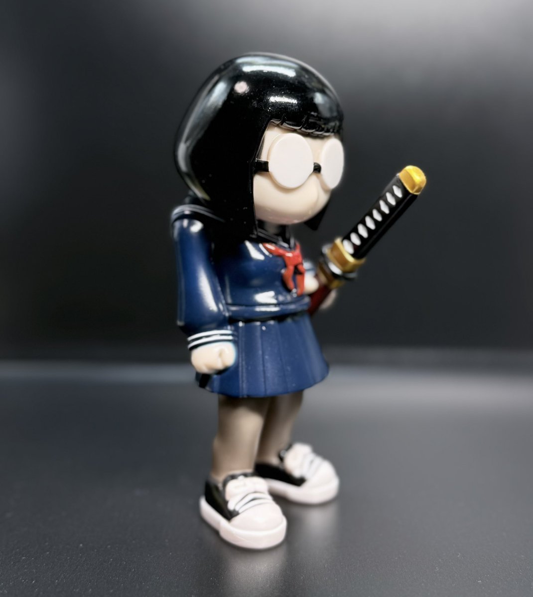 FAR EAST RIOT TOY やよいちゃん　紺制服 FAR EAST RIOT TOY やよいちゃん 紺制服 ソフビ FAR EAST RIOT TOY